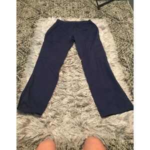 Navy blue scrub‎ pants medium
